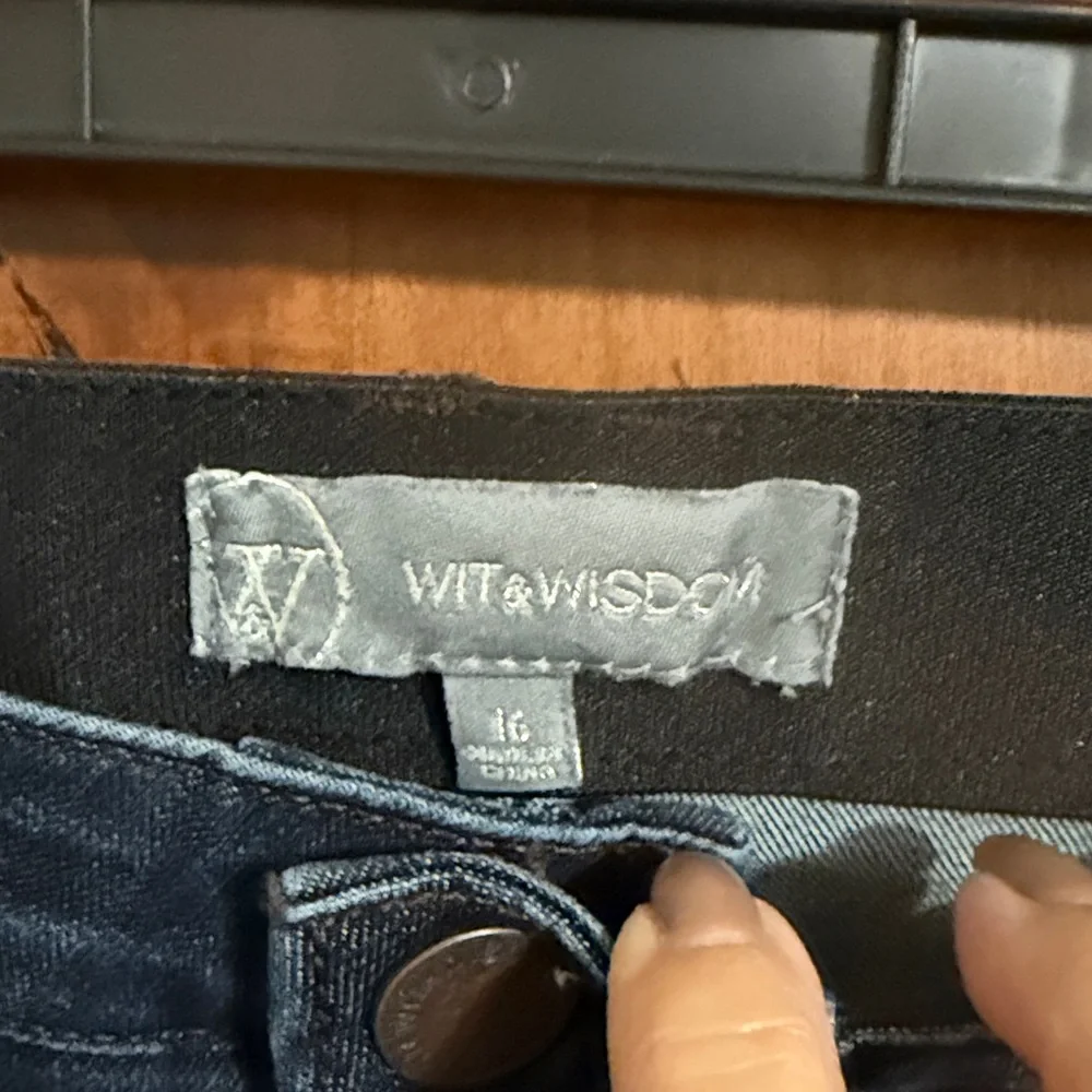 Wit & Wisdom Dark Indigo Jeans - Picture 2 of 7